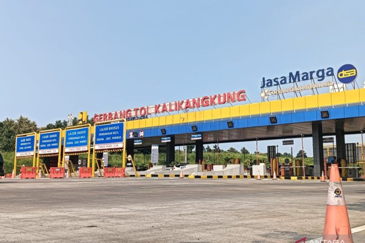 26.400 kendaraan pemudik masuk tol Kalikangkung Semarang