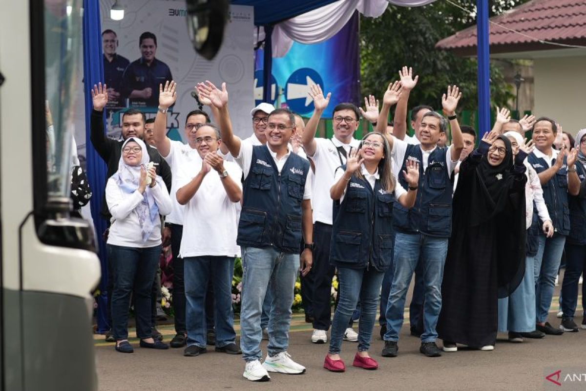 PT Pupuk Indonesia berangkatkan 1.446 pemudik ke berbagai daerah