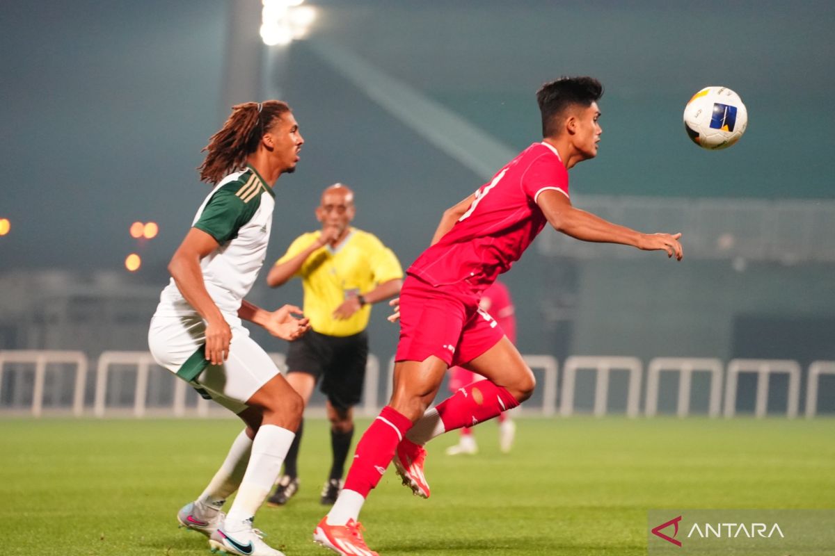 Uji coba timnas Indonesia U-23 lawan Arab Saudi tak memuaskan pelatih