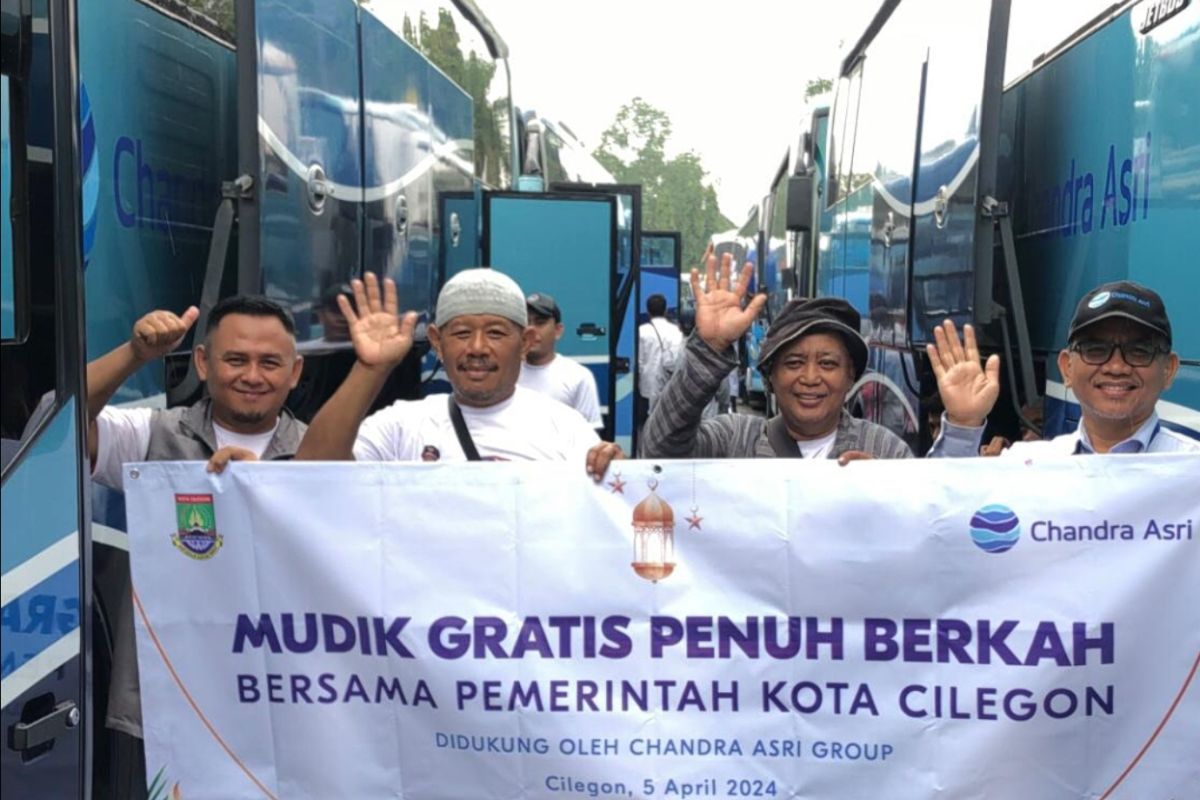 Chandra Asri Group dukung program mudik gratis Pemkot Cilegon