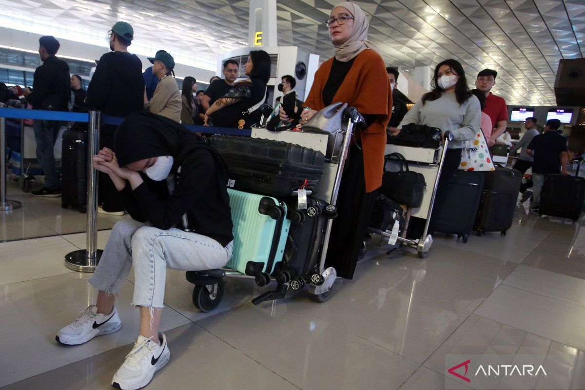 Puncak Arus Mudik Di Bandara Soekarno Hatta Terjadi Pada 6 April 2024 ...