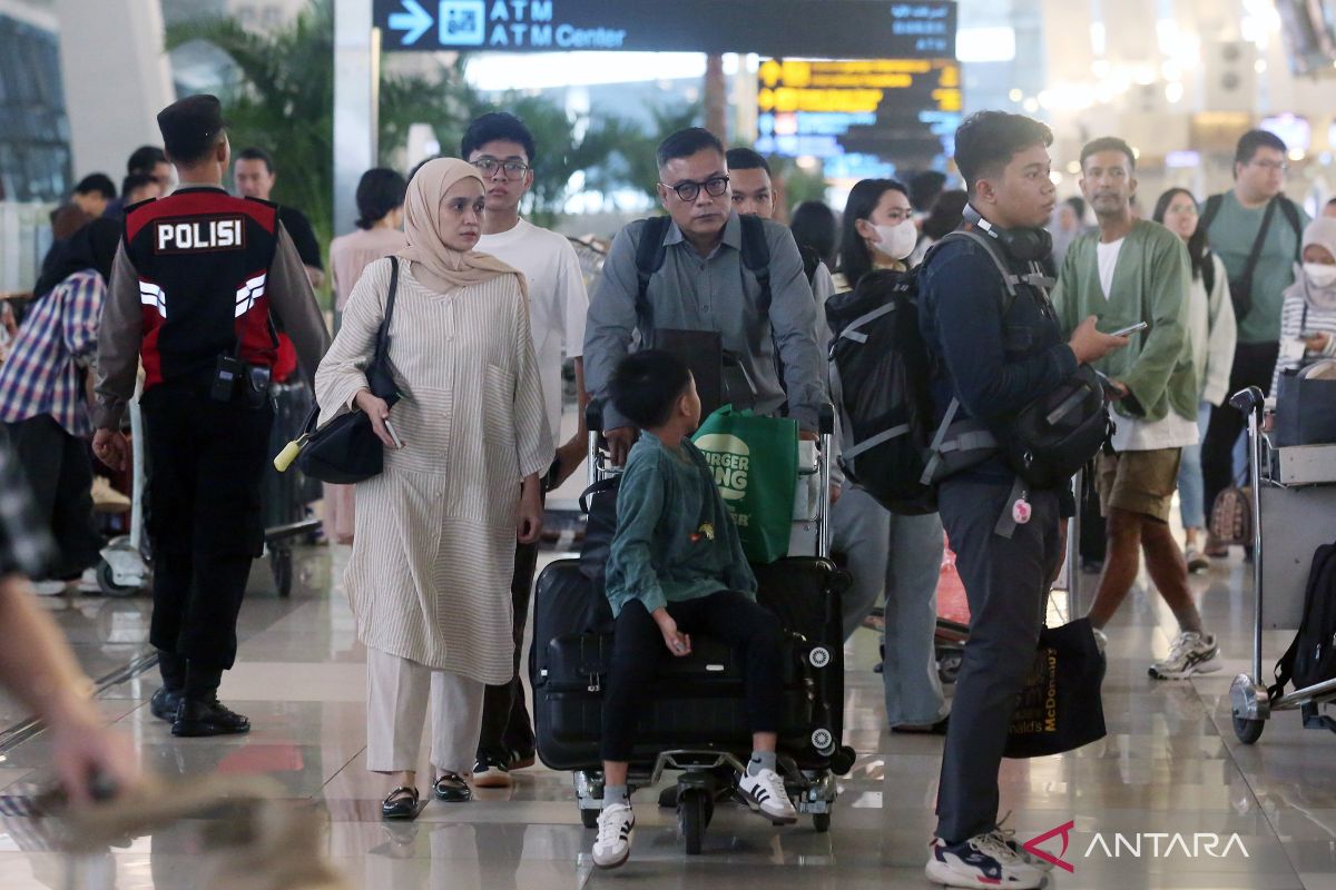 Puncak Arus Mudik Di Bandara Soekarno Hatta Terjadi Pada 6 April 2024 ...