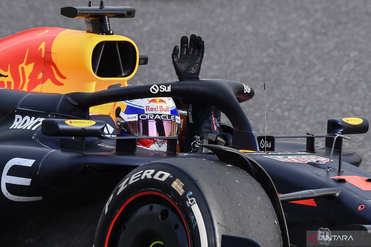 Max Verstappen menangi GP Jepang saat duet Red Bull finis satu-dua