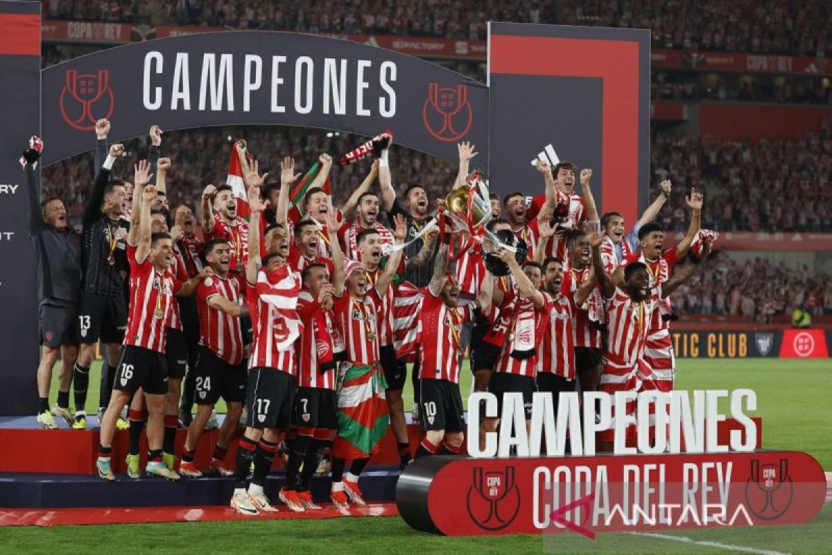 Athletic Bilbao juara Copa Del Rey 2023/2024