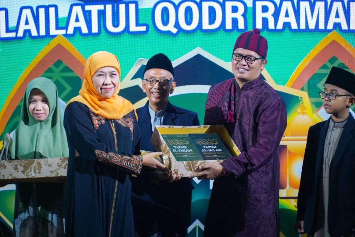 Khofifah berharap generasi muda Islam amalkan kandungan Al Quran