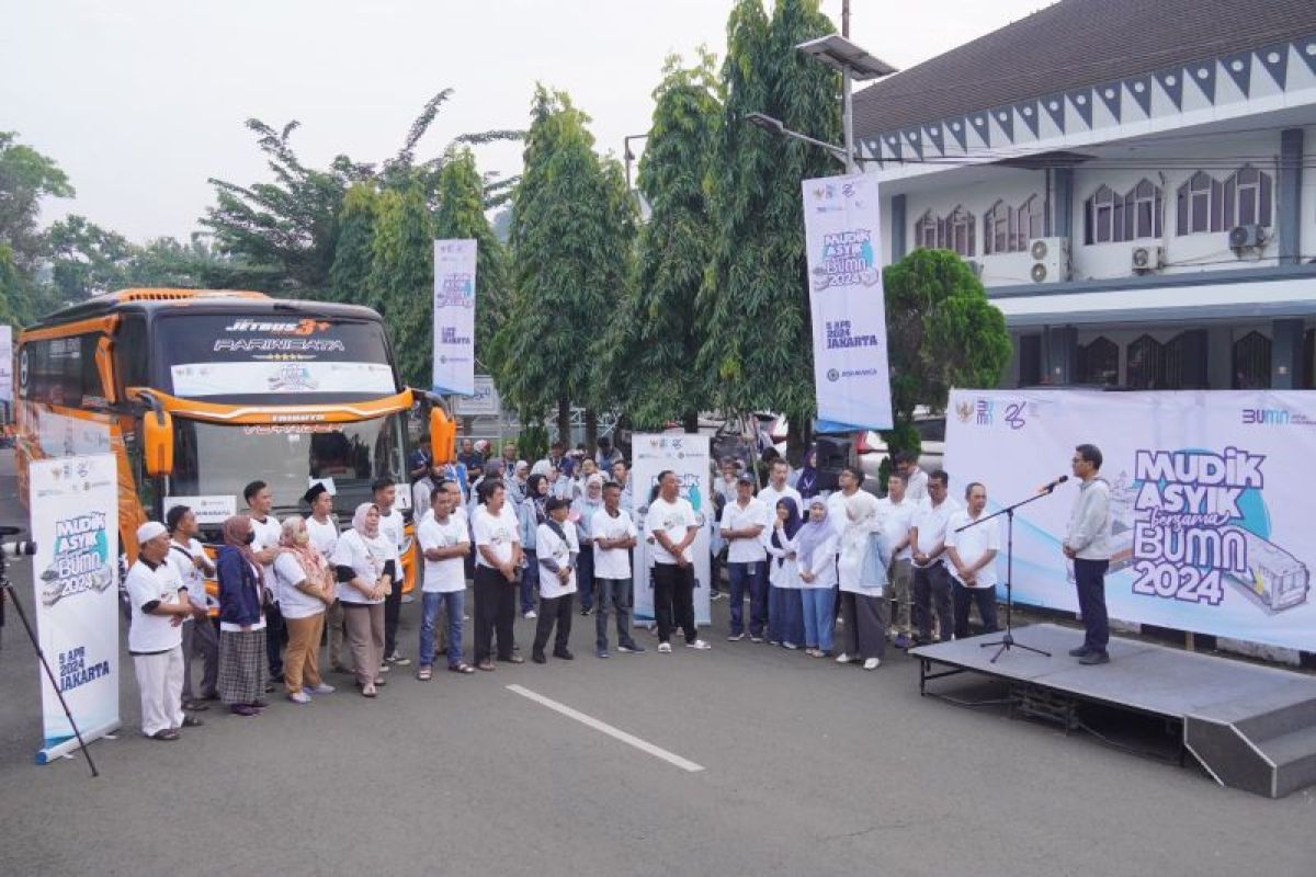 Mudik BUMN: Jasa Marga lepas 1.226 pemudik