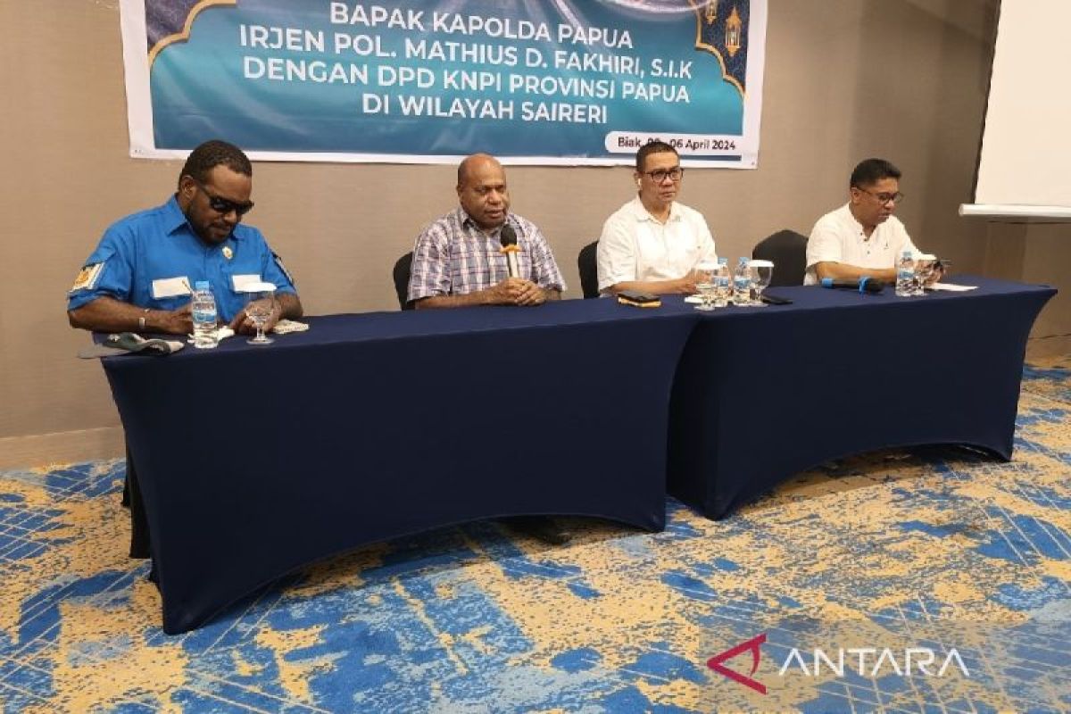 Papua Police chief asks Saireri youth to safeguard national integrity