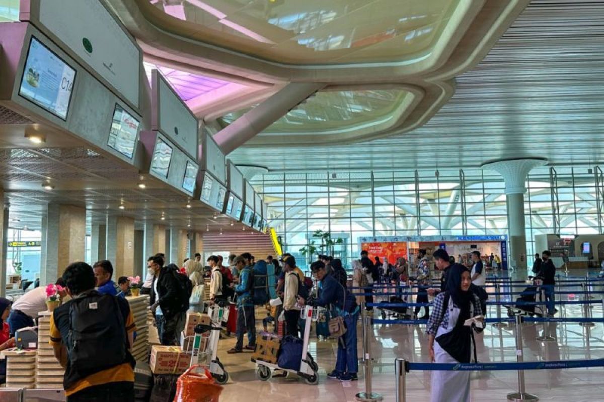 AP I: Puncak trafik penumpang Bandara YIA 18.549 penumpang