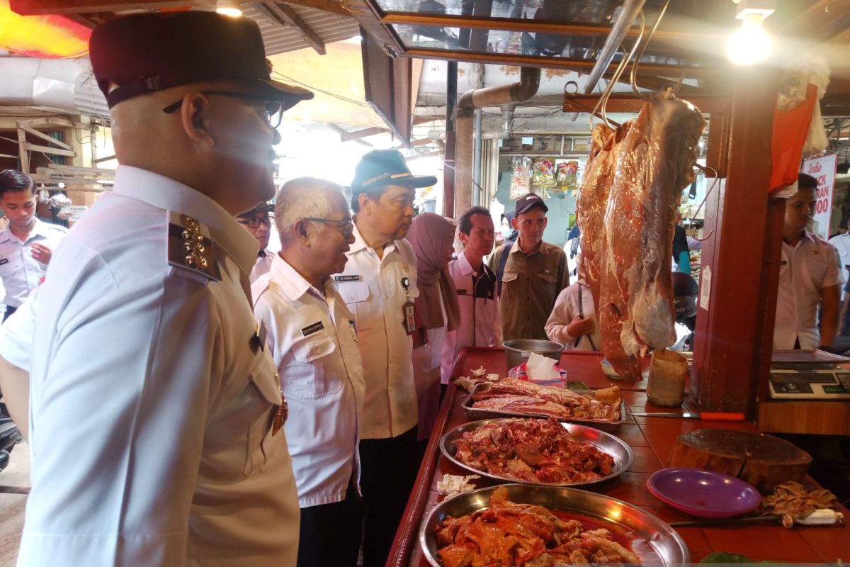 Harga daging sapi di Tanjung Pandan naik menjadi Rp170 ribu per kilogram