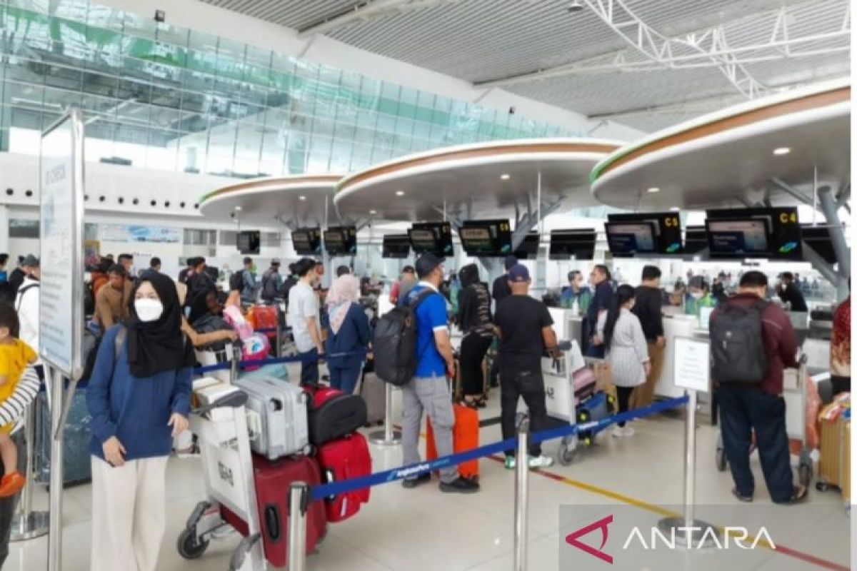 Penumpang Bandara Sepinggan capai 20 ribu per hari jelang Lebaran