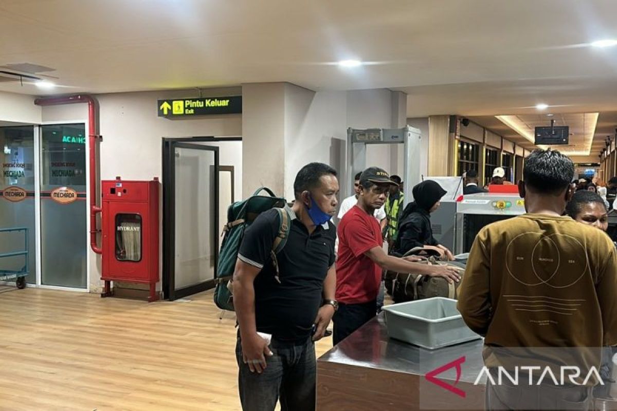 PT Angkasa Pura catat puncak arus mudik Bandara Sentani 6.379 penumpang