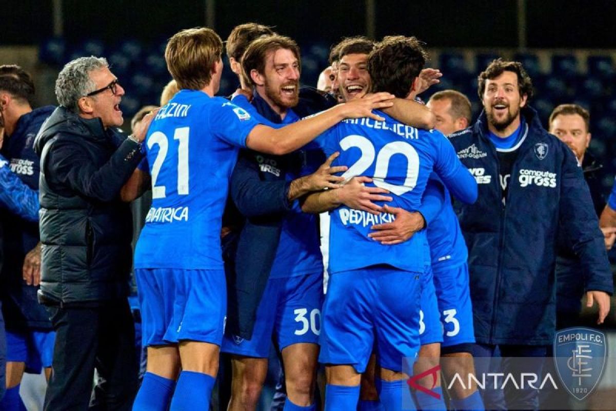 Empoli dan Udinese selamat dari degradasi Liga Italia