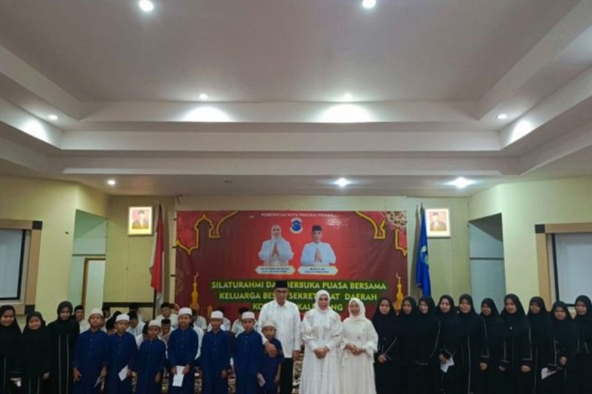 Keluarga Besar Setdako Pangkalpinang Gelar Buka Puasa Bersama Dan Menyantuni Anak Yatim Piatu