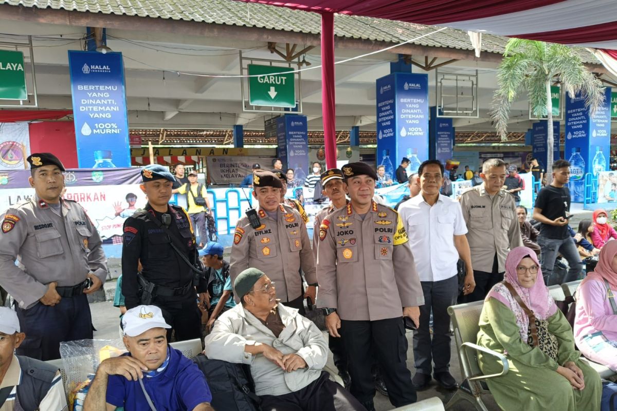 Polda Metro Jaya tinjau Terminal Kampung Rambutan jelang Lebaran