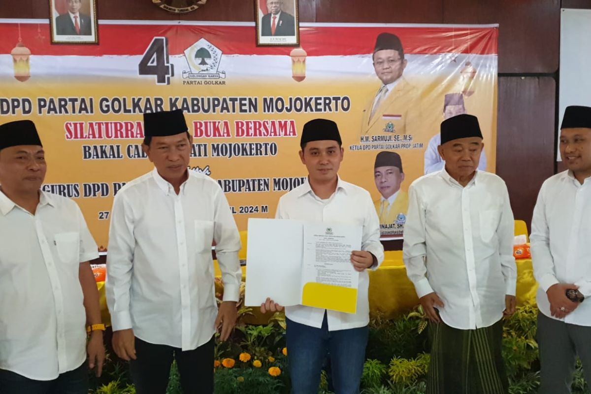 Golkar resmi usung Gus Barra sebagai bakal calon Bupati Mojokerto