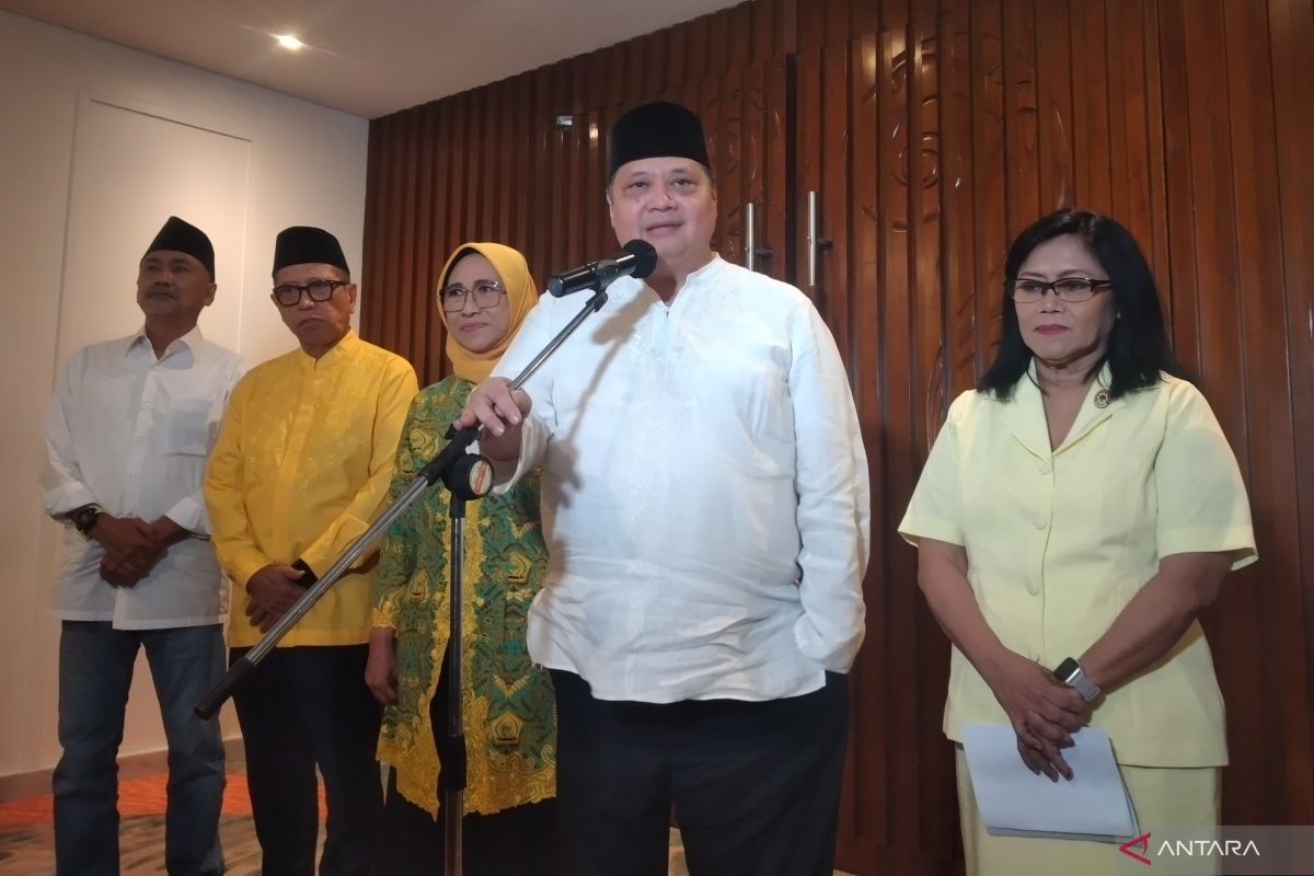 Airlangga  tanggapi kemungkinan aklamasi di Munas Golkar