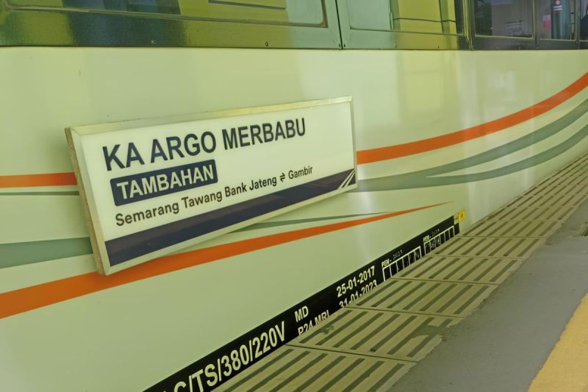 Catat, ada diskon tiket KA Argo Merbabu tujuan Jakarta