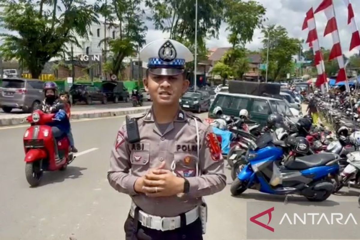 ARUS MUDIK - Jumlah kendaraan pemudik meningkat pada H-2 lebaran di Balangan