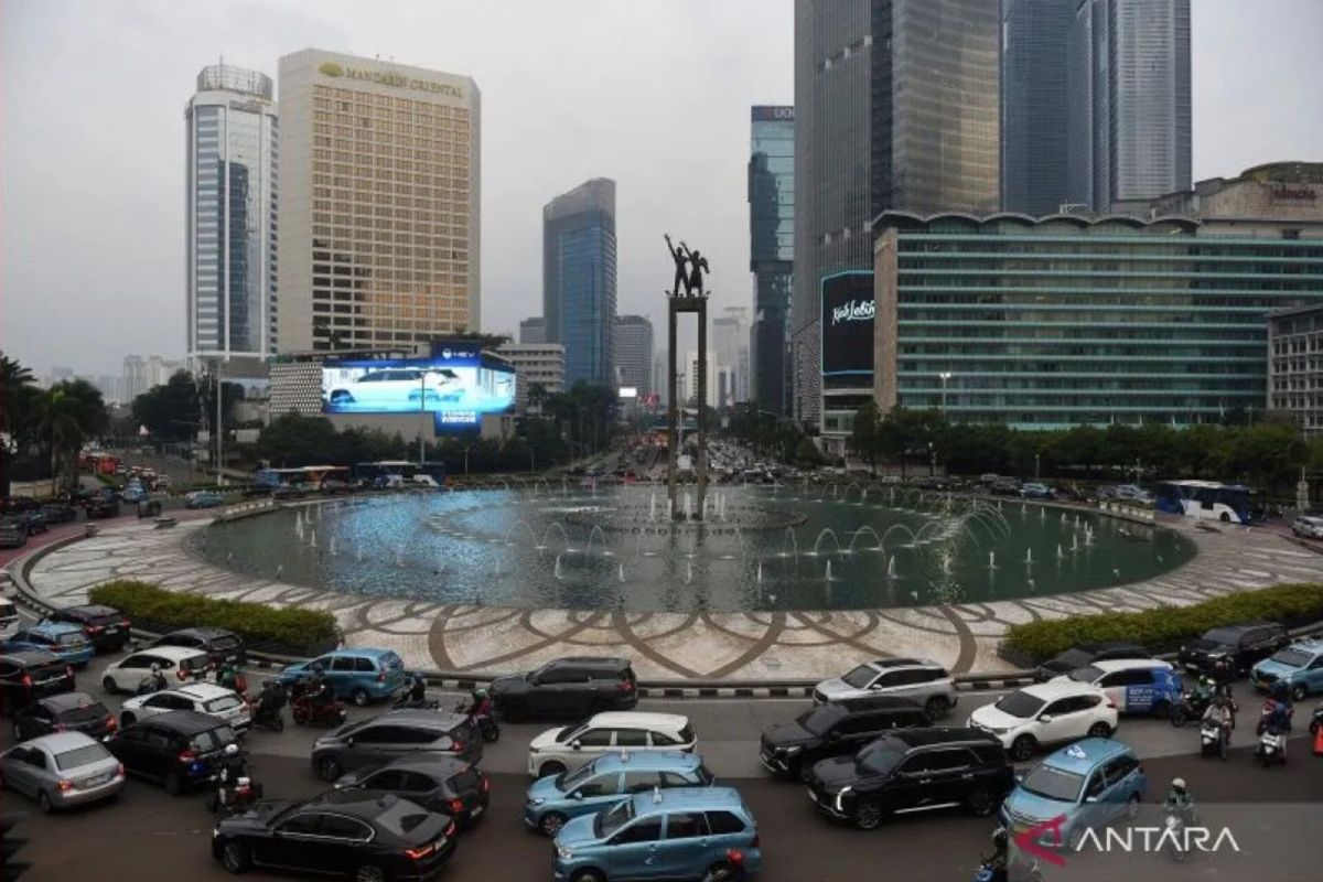 Sehari sebelum Lebaran, kualitas udara Jakarta masuk kategori sedang