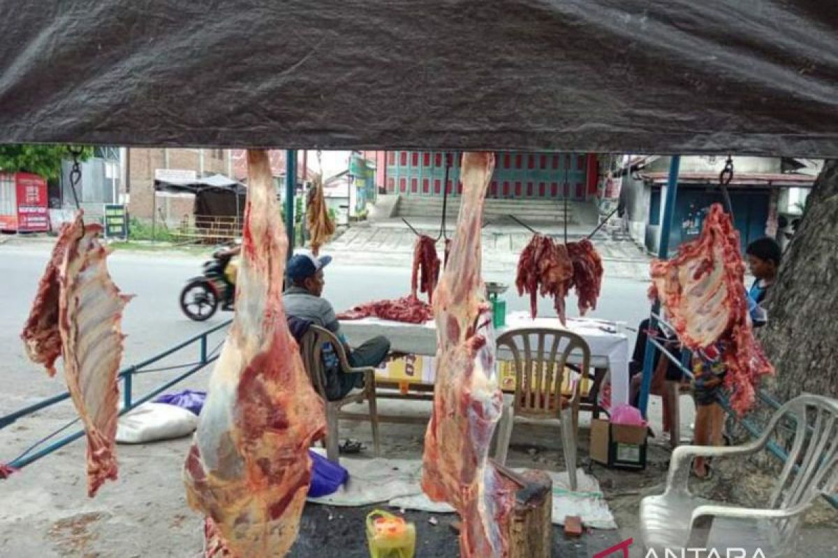 Harga daging sapi di Sigi naik jadi Rp130 ribu/kg H-2 Lebaran 2024