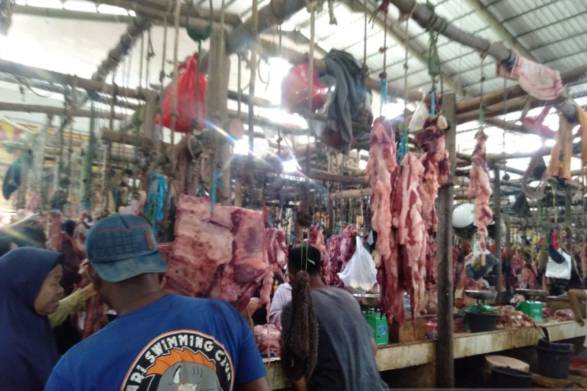 Harga daging sapi di Tanjungpandan Belitung capai Rp170 ribu per kg
