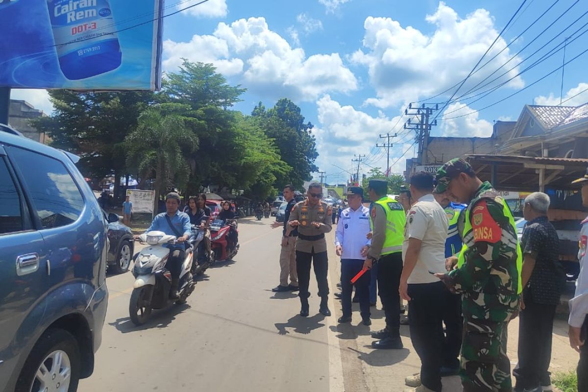 Pj Gubernur Sumsel pantau  arus mudik di Banyuasin