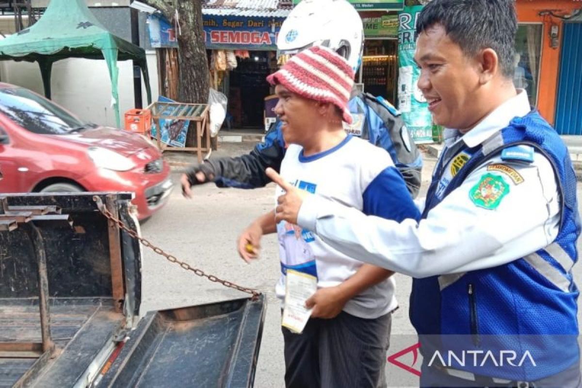 Dishub Kota Medan  tangkap 39 orang juru parkir pelaku pungli