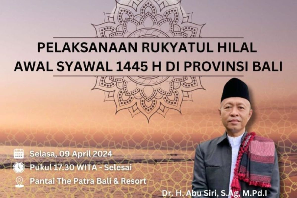 Kanwil Kemenag sebut ada 295 titik Shalat Idul Fitri di Bali