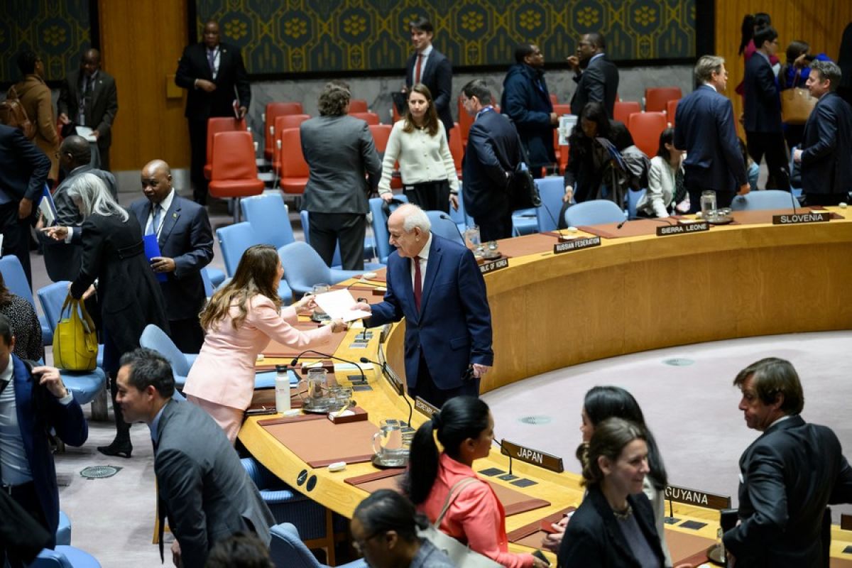 Dewan Keamanan PBB tinjau kembali permohonan keanggotaan Palestina