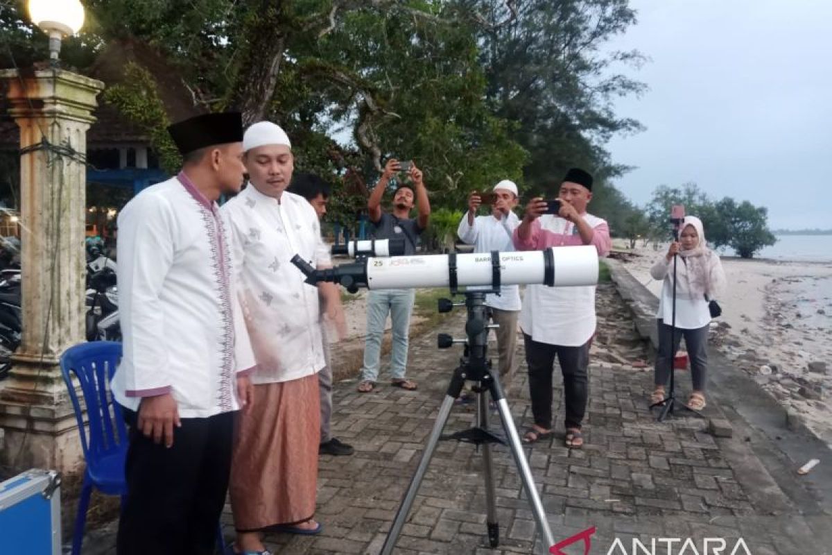 Kantor Kemenag Belitung evaluasi lokasi titik pantau hilal