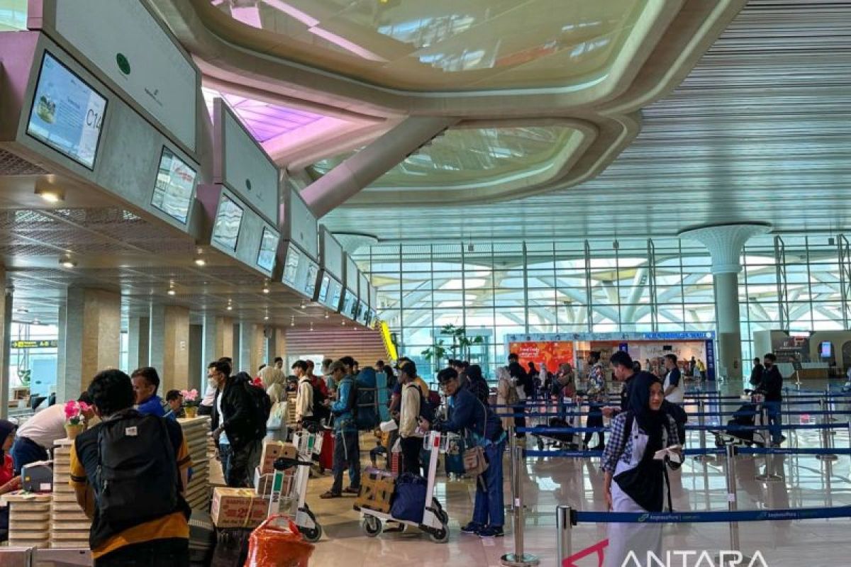 AP I mencatat penumpang pesawat di Bandara YIA capai 96.133 pax