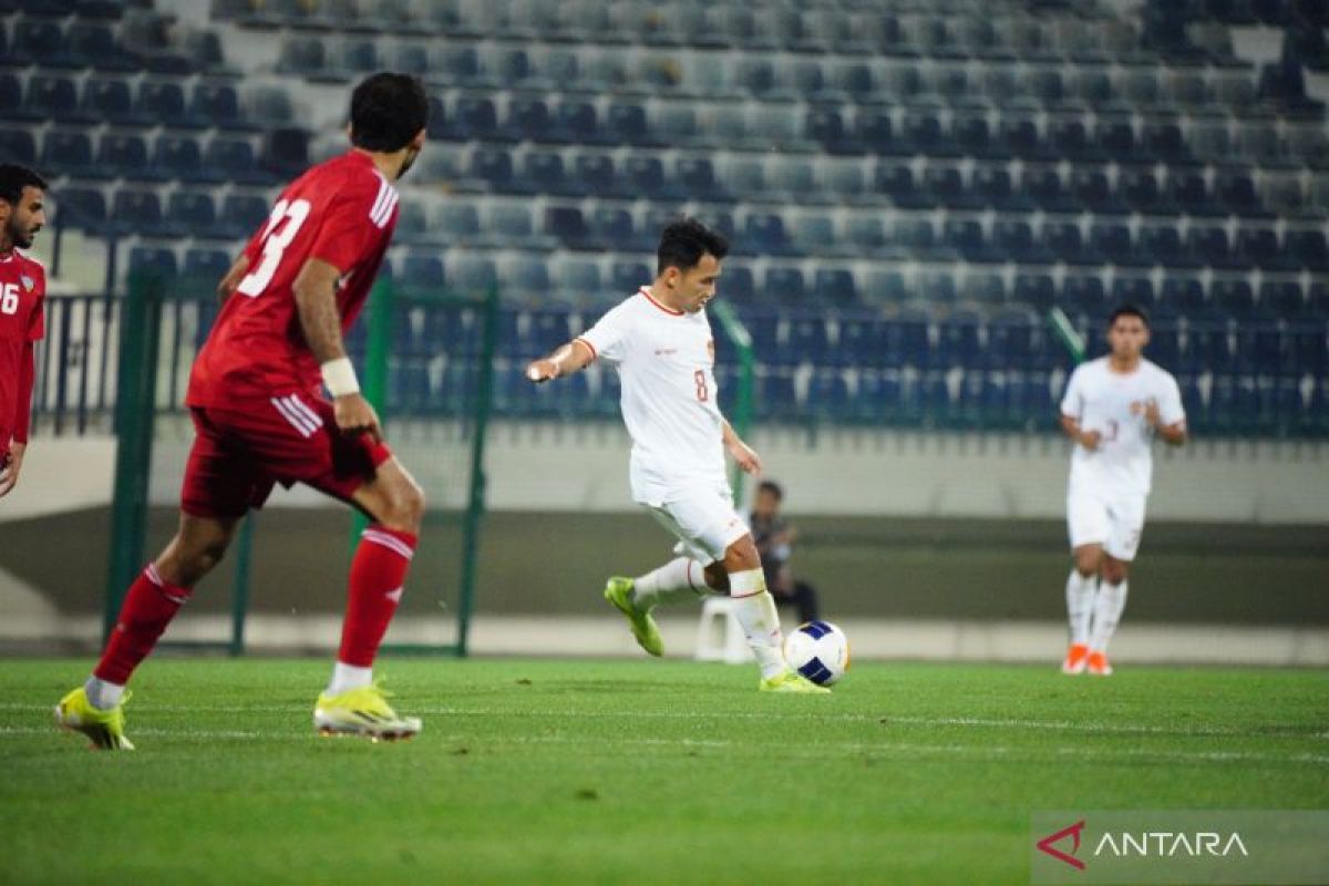 Timnas Indonesia U-23 bekap UAE U-23 berkat gol Witan