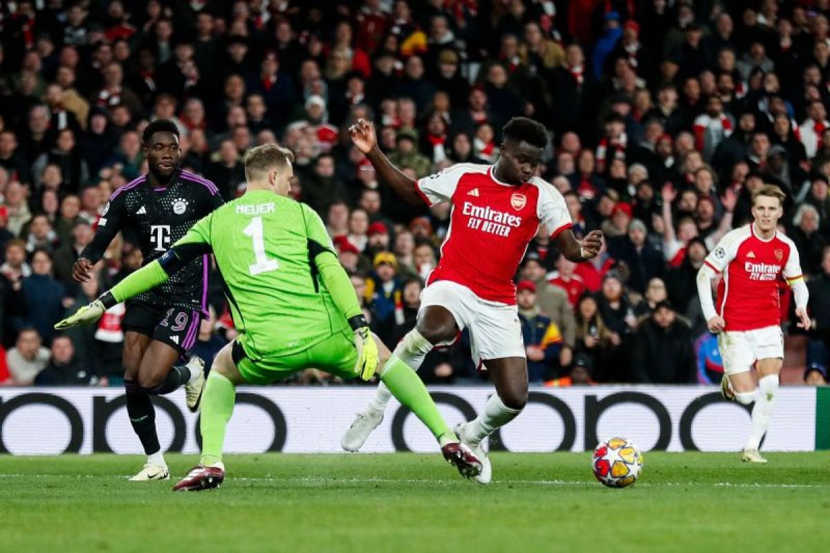 Arsenal terhindar dari kekalahan saat jamu Bayern di Emirates