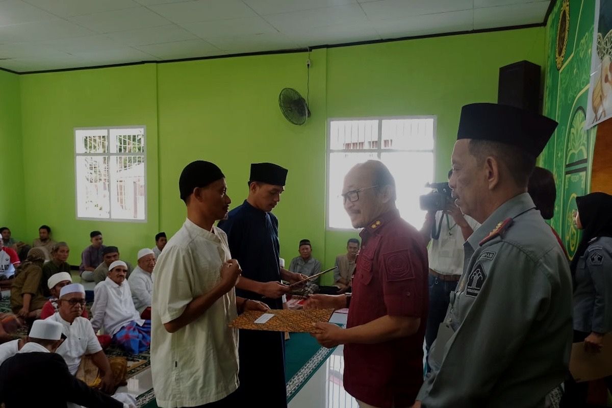 471 narapidana di Maluku dapat remisi khusus Idul Fitri 1445 Hijriah