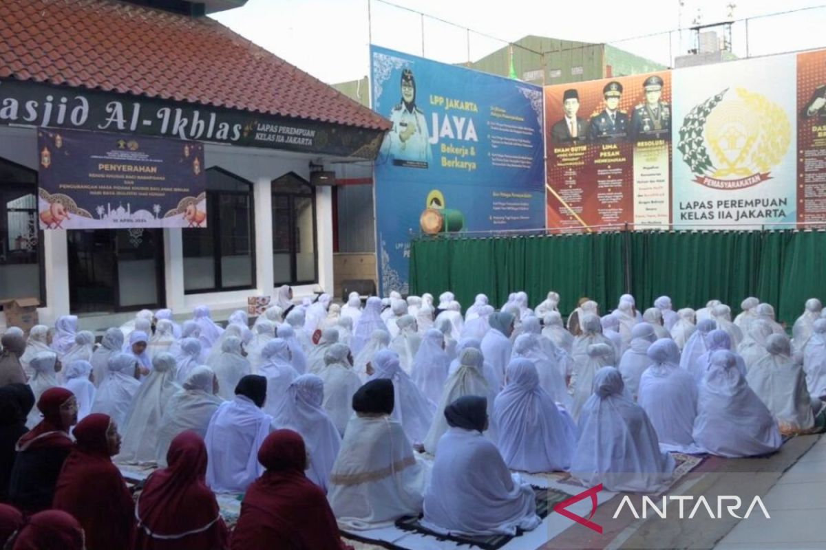 Lapas Perempuan Kelas II A Jakarta fasilitasi kunjungan khusus Lebaran