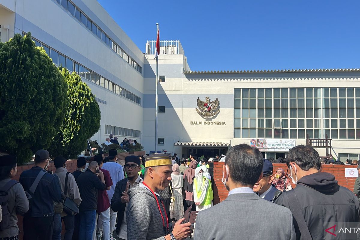 Salat Idul Fitri di Masjid Indonesia Tokyo dihadiri 5.000 jamaah