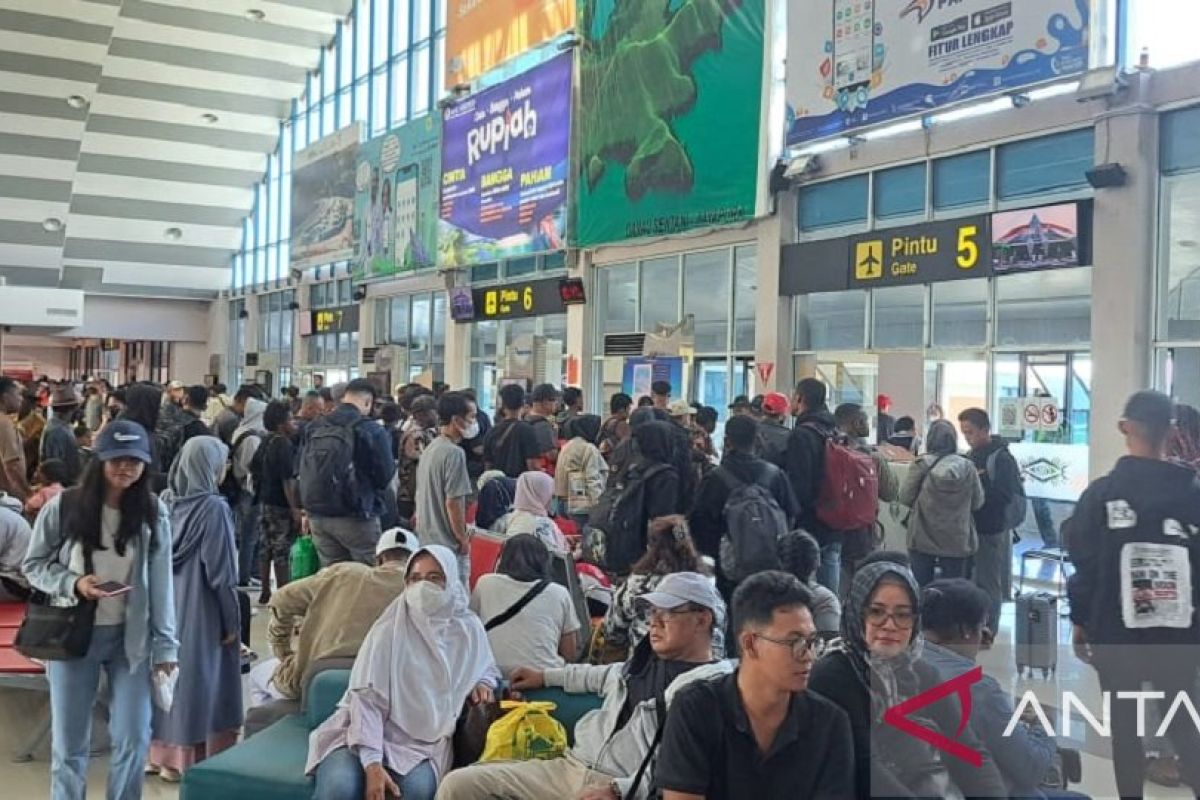 Bandara Sentani melayani 40.053 penumpang selama arus mudik