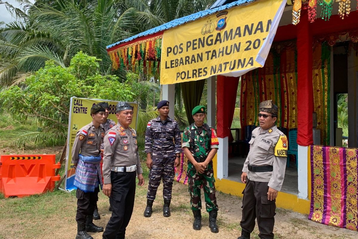 Polres Natuna tingkatkan pengamanan di objek wisata di hari ketiga lebaran