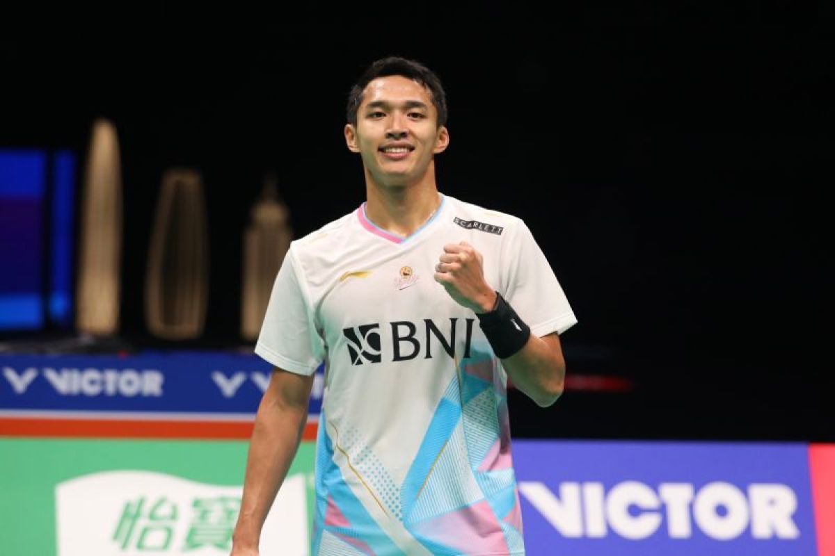 BAC 2024 - Jonatan ke semifinal setelah singkirkan wakil Malaysia Lee Zii Jia