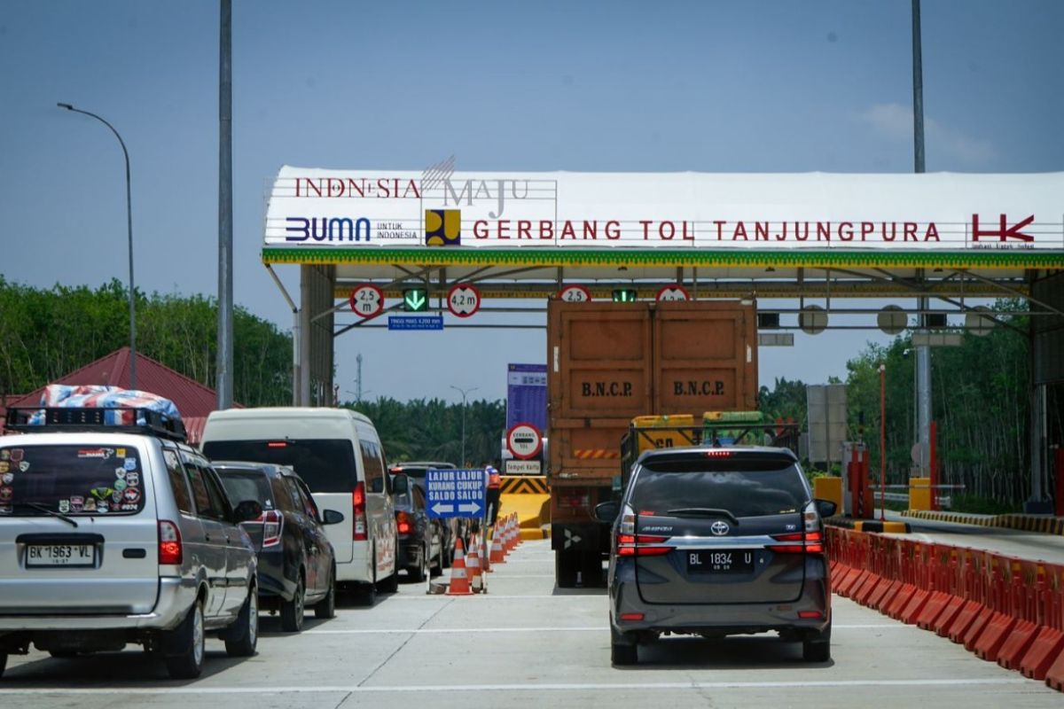 LHR Tol Trans Sumatera saat libur Lebaran naik 86 persen