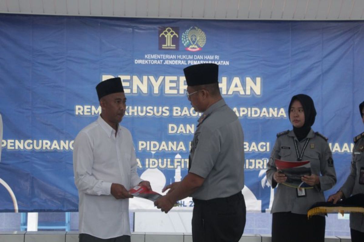 23 napi Rutan Wates Kulon Progo dapat remisi khusus
