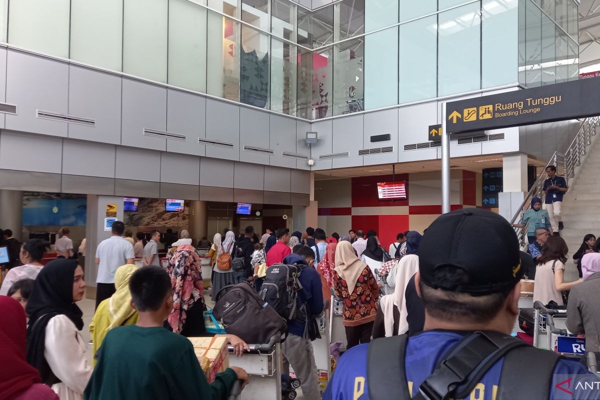 Bandara Depati Amir Pangkalpinang layani 83.591 pemudik Idul Fitri