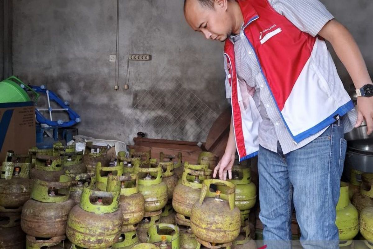 Pertamina cek stok LPG subsidi Pulau Bangka