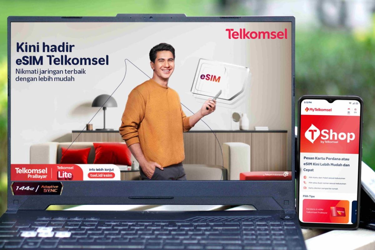 Telkomsel resmi luncurkan layanan eSIM
