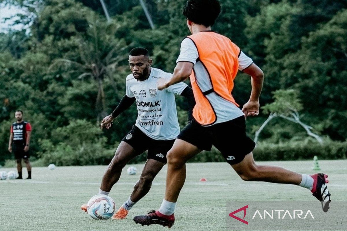 Bali United boyong 21 pemain lawan Persikabo di Bantul