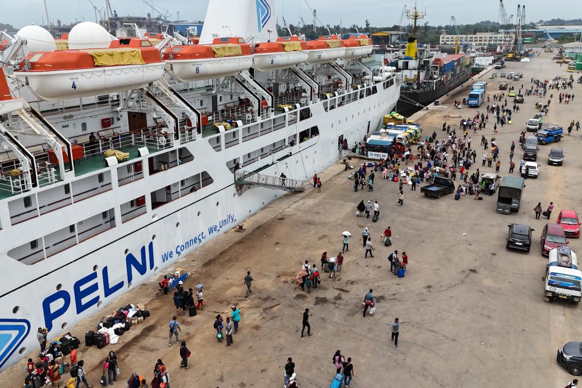 Pelni served 304 thousand sea passengers during Eid exodus period