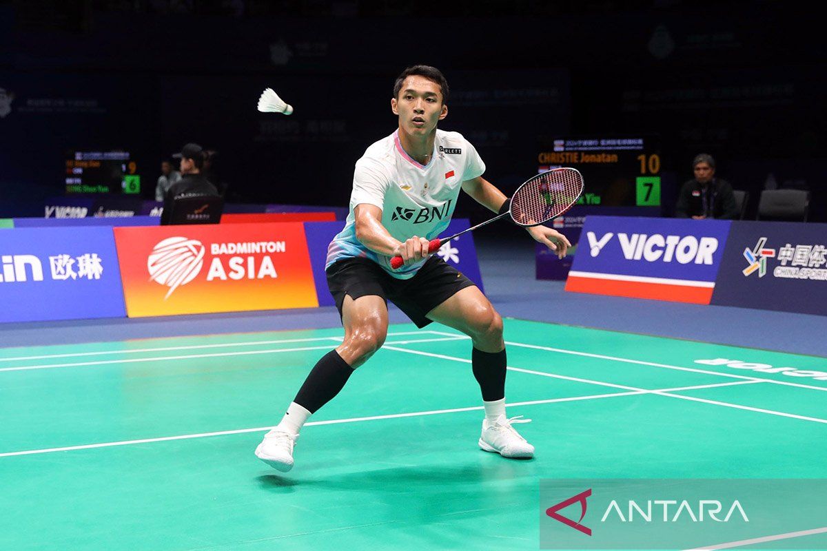 Hasil BAC 2024: Kalahkan unggulan pertama, Jonatan Christie maju ke babak final