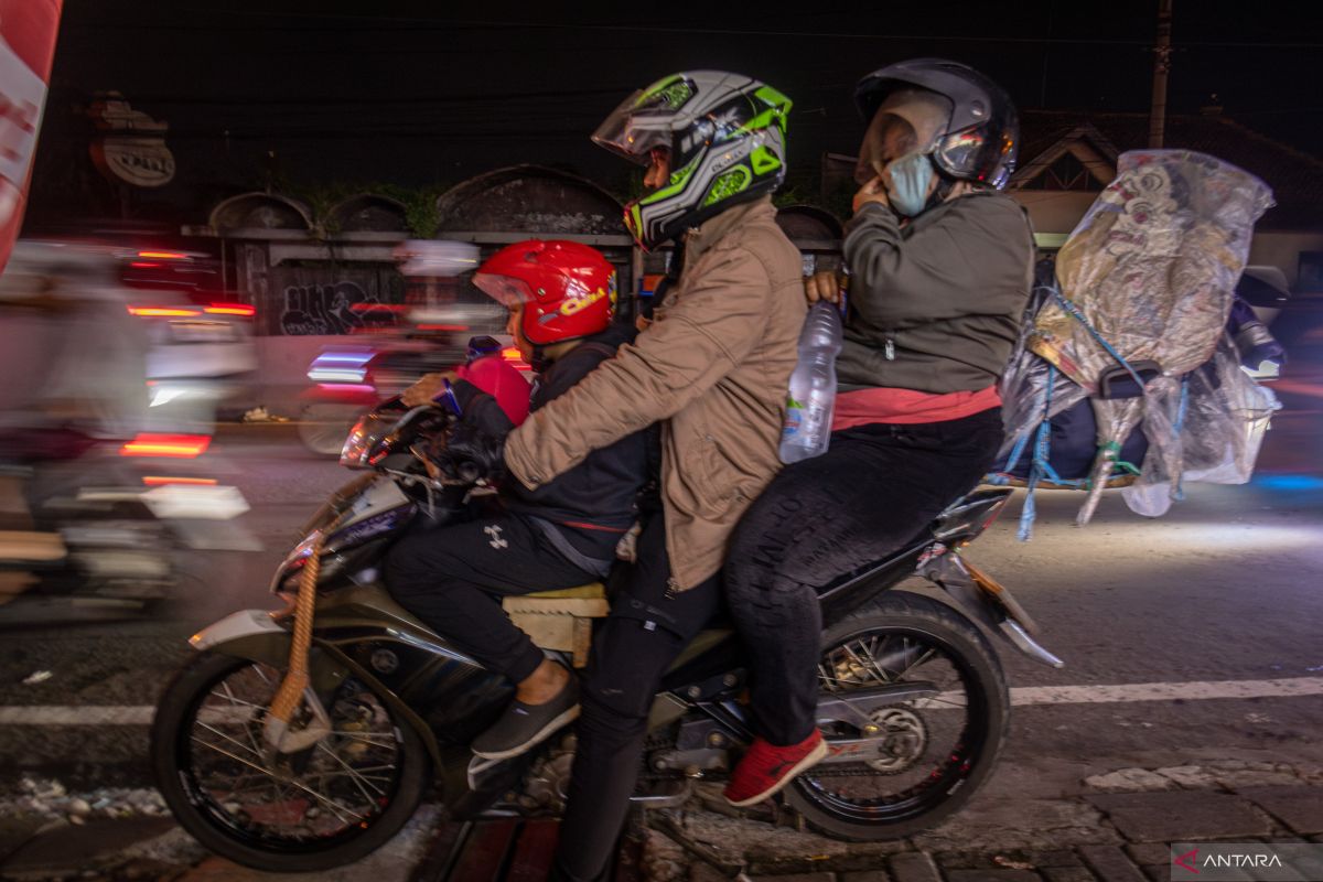 Catat, penggunaan sepeda motor saat mudik jadi alternatif terakhir