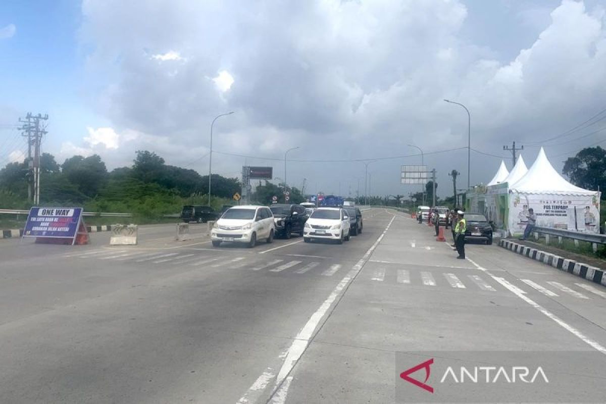 Polisi: Kendaraan di jalur Pantura meningkat usai pemberlakuan oneway