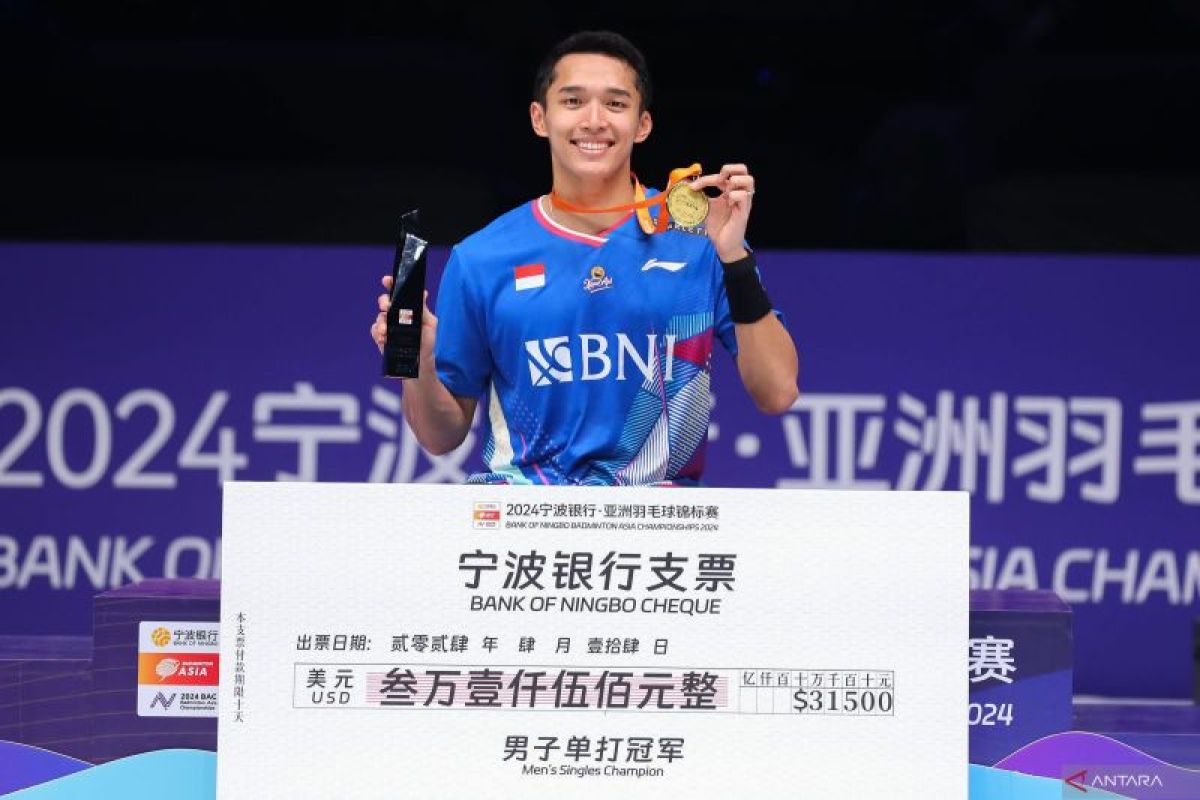 Kemenangan Jonatan Christie di BAC dan All England 2024 jadi bekal konsistensi